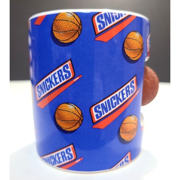 Snickers Candy Bar Coffee Mug With Rotating Basketball CUP BY GALERIE 4" , 12 OZ - Picture 5 of 7